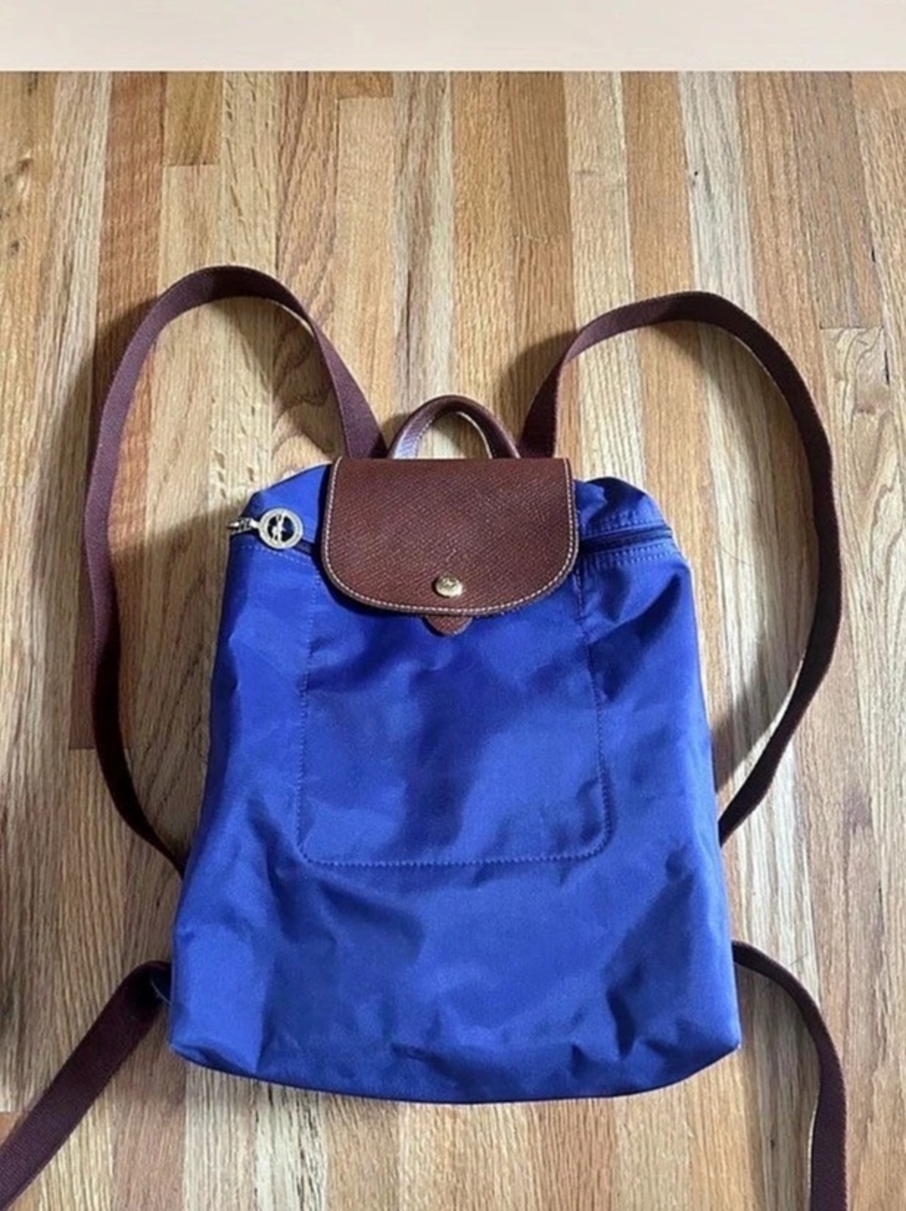 Longchamp Le Pliage Original Backpack Purple